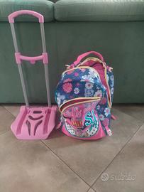 zaino con supporto ruote