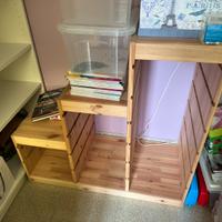 Mobile per giocattoli cameretta con contenitori