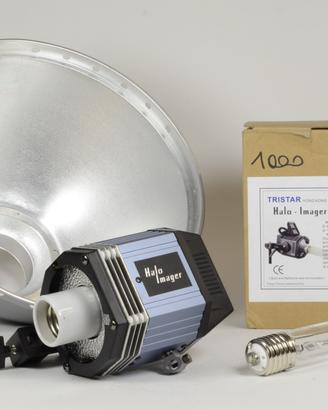 TRISTAR Illuminatore 1000W nuovo+lampada+parabola