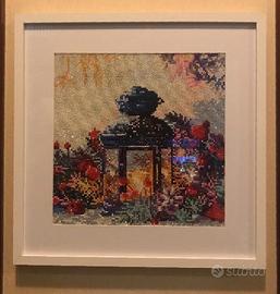 Quadro natalizio in pittura perline painting dotz