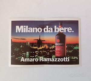 Sticker Vintage da collezione Amaro Ramazzotti