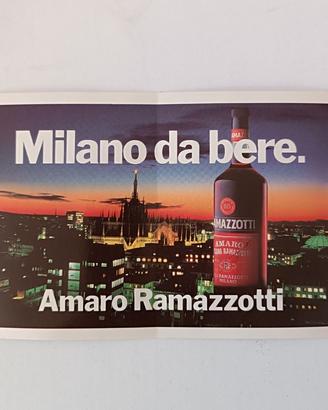 Sticker Vintage da collezione Amaro Ramazzotti