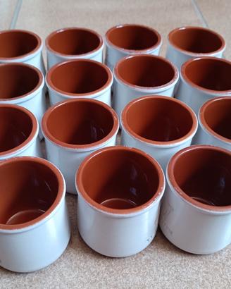 15 vasetti in terracotta 