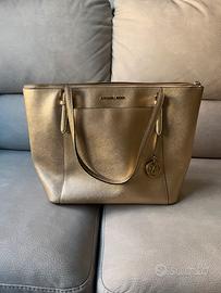 Borsa donna michael kors color oro