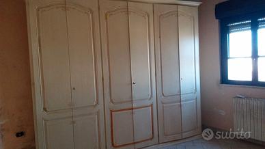 armadio legno antico 3 ante