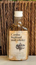 Cardhu 12 Years Old 4cl Mignon Vintage