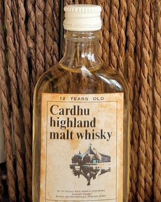 Cardhu 12 Years Old 4cl Mignon Vintage