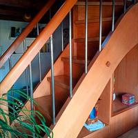 scala soppalco legno massello