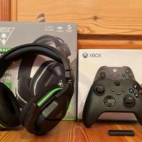 Xbox controller wireless + cuffie Turtle Beach