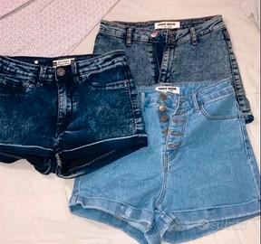 Pantaloncini corti jeans