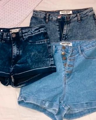 Pantaloncini corti jeans