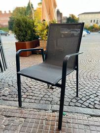 Sedia in alluminio 