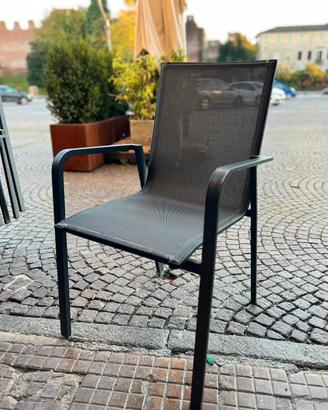 Sedia in alluminio 