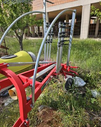 Ranghinatore Giaccaglia girevole - 9 bracci con 3 