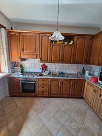 cucina Scavolini in legno strutturato