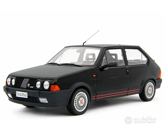 Modellino Fiat Ritmo Abarth 130 TC 1985 Nera