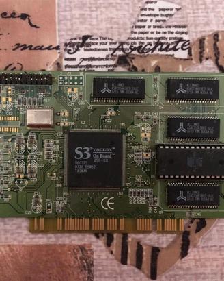 Scheda Video PCI VGA S3 ViRGEDx 2/4MB Retro PC