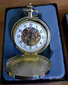 OROLOGIO DA TASCA EFFETTO ORO Nuovo