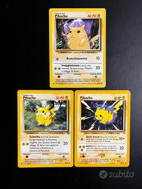 Tris Pikachu Carte Pokemon