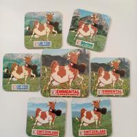 sottobicchieri e sottobottiglia vintage