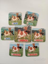 sottobicchieri e sottobottiglia vintage