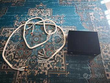 White Gold Prestige M speakers. Cavi di potenza