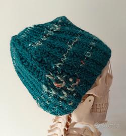 Cappello in lana melange artigianale Marigurumi