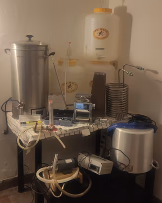 Attrezzatura per birra fatta in casa