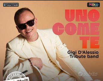 tribute band Gigi D'Alessio. (musicisti) 