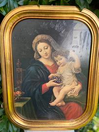 Quadro Madonna con Bambino