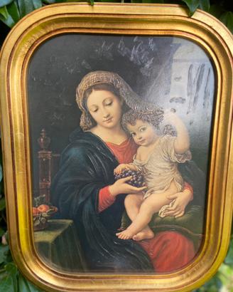 Quadro Madonna con Bambino