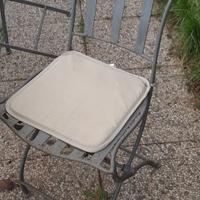 Sedie in ferro battuto