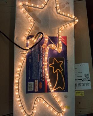cometa di natale luminosa