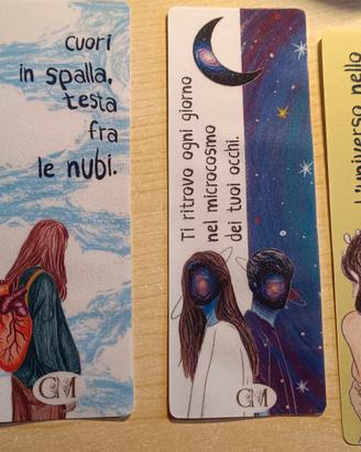 stock di segnalibri personalizzati e già pronti