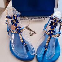 Sandali gioiello n. 36 come nuovi