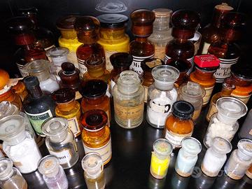  vetri da farmacia e da laboratorio chimico