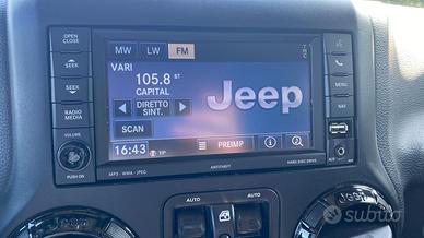 Radio ORIGINALE Jeep Wrangler JK/JKU