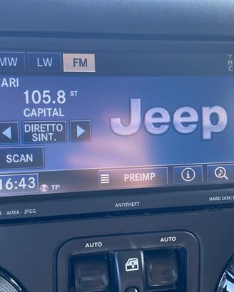 Radio ORIGINALE Jeep Wrangler JK/JKU