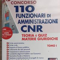 libro materie giuridiche concorso Cnr funzionari