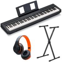 YAMAHA-P45 + Supporto Tastiera a X + Cuffia Stereo