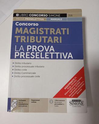 Libro concorso Magistratura tributaria