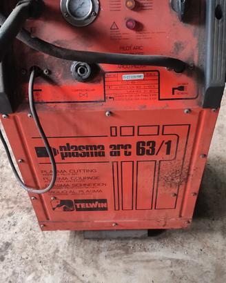 Telwin 63/1 taglio al plasma professionale.