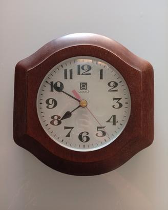 orologio da muro in legno 