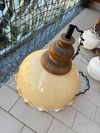 Lampadario vintage anni ’50-’60 –