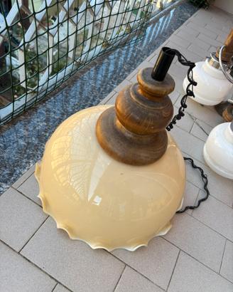 Lampadario vintage anni ’50-’60 –