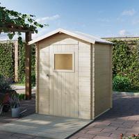 Casetta in legno Carmine 1,5x1,5 M con porta singo