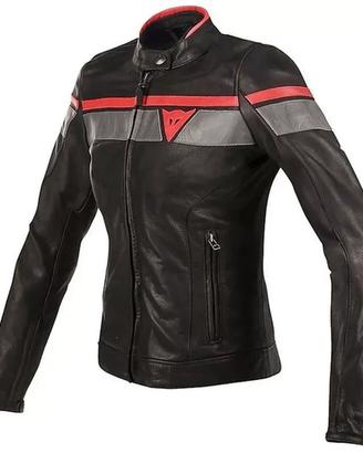 Coppia giacche Dainese pelle moto  BLACKJACK