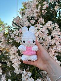 Coniglio peluche crochet