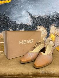 Scarpe da donna in pelle marca Keys