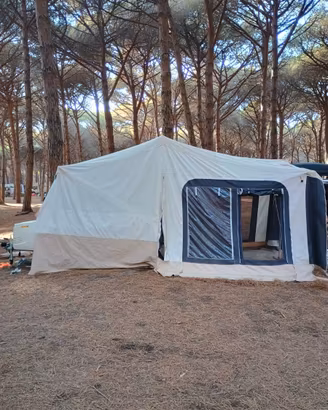 Carrello tenda odissey Trigano semi automatico